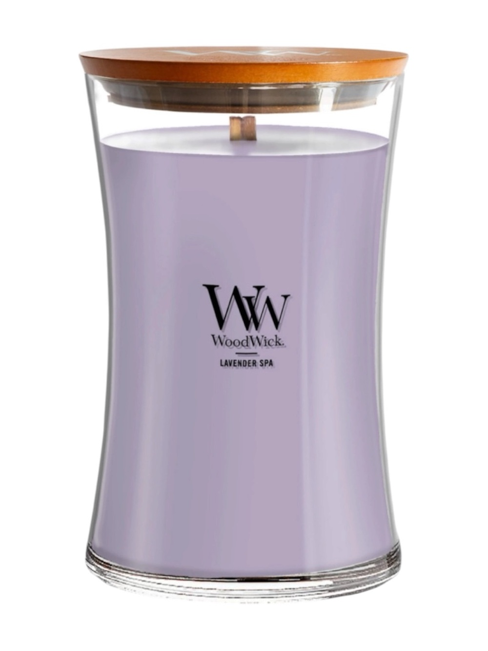 WoodWick New Lavender Spa Large 21.5 Oz Single Wick Candle